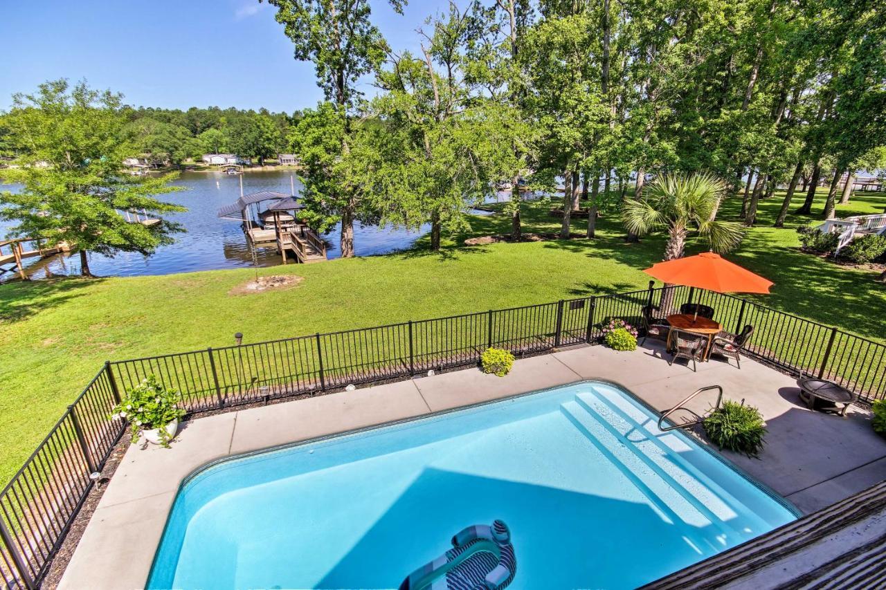 Camden Home On Lake Wateree With Boat Dock! Winnsboro Dış mekan fotoğraf